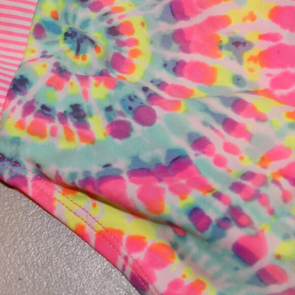 Multi Color 2 Pcs Justice Bikini Swimsuit Size 16 - Picture 10 of 12